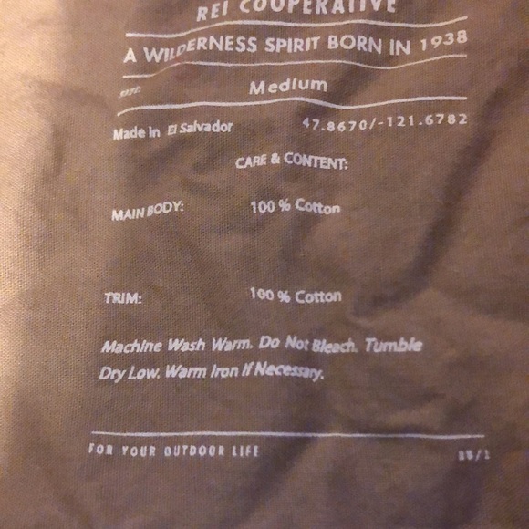 REI flannel shirt p1896 - Picture 6 of 7